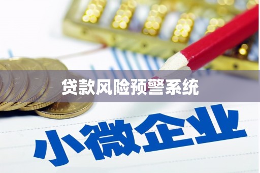 西区贷款风险预警系统