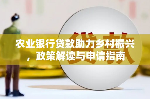 西区农业银行贷款助力乡村振兴，政策解读与申请指南