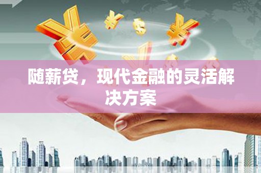 西区随薪贷，现代金融的灵活解决方案