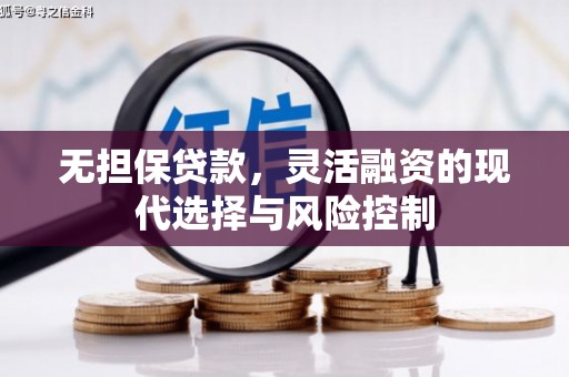 西区无担保贷款，灵活融资的现代选择与风险控制