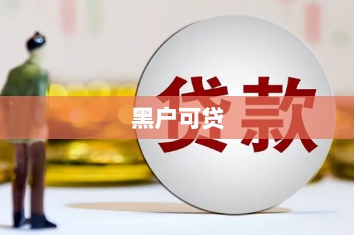 西区黑户可贷