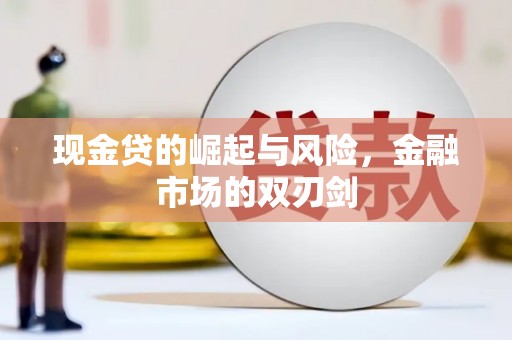 西区现金贷的崛起与风险，金融市场的双刃剑