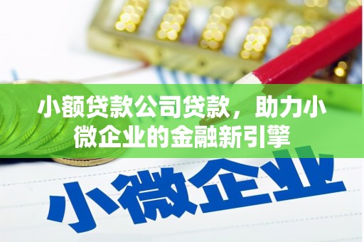 西区小额贷款公司贷款，助力小微企业的金融新引擎