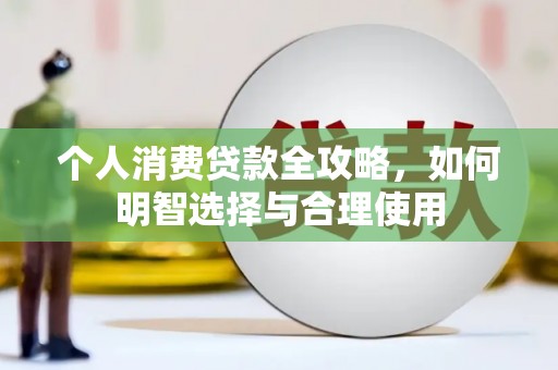 西区个人消费贷款全攻略，如何明智选择与合理使用